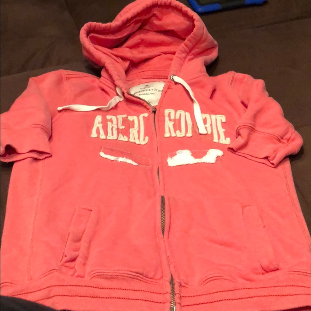 Abercrombie and Fitch size large zip up hoodie